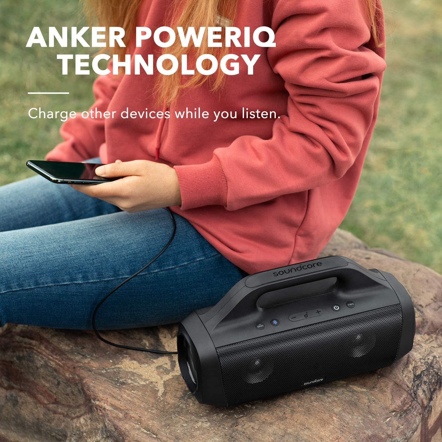 اسپیکر قابل بلوتوثی قابل حمل انکر مدل Anker Soundcore Motion Boom A3118