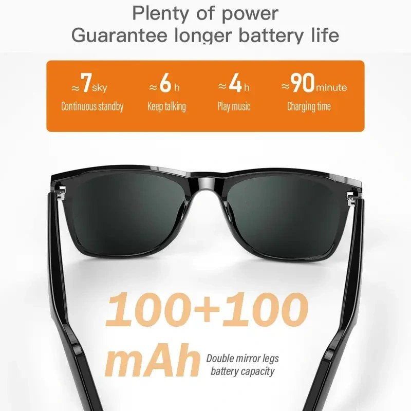 عینک هوشمند بلوتوثی مدل Smart Glasses E13