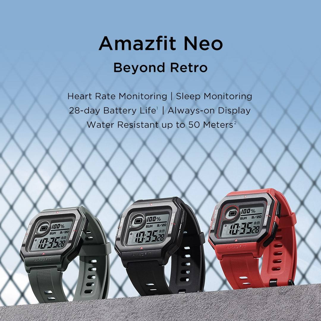ساعت هوشمند امیزفیت مدل Amazfit Neo