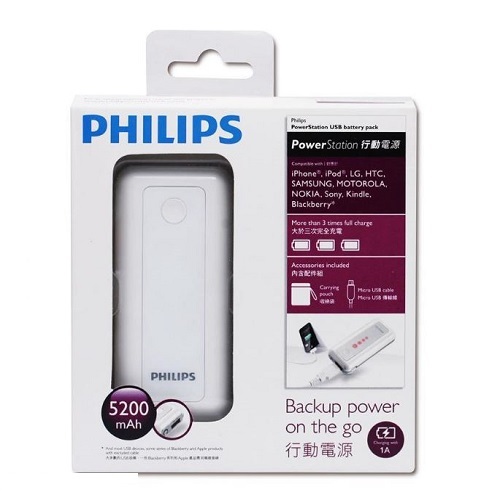 Philips DLP5200/97 5200mAh Power Bank