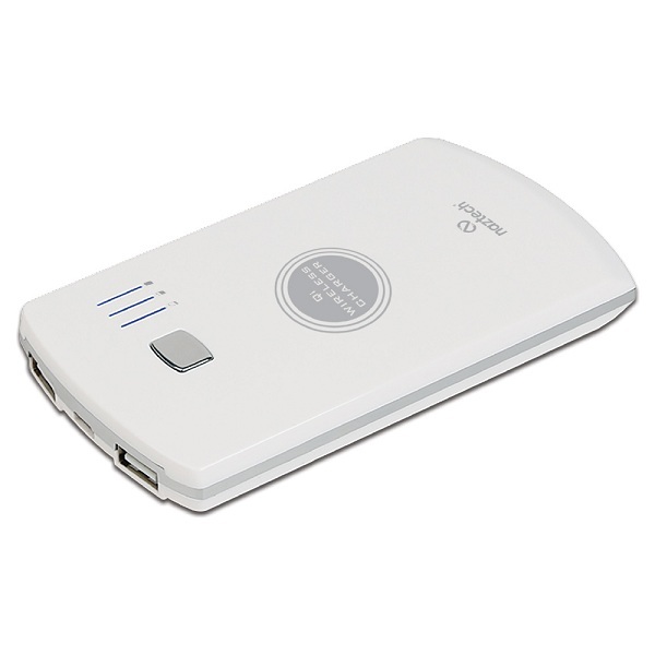 Naztech Power Bank with Qi Wireless
