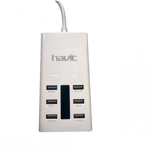 Havit UC250 USB Charger With 6 USB Ports