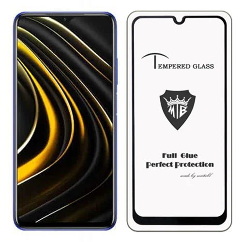 محافظ صفحه نمایش شیشه ای گوشی شیائومی مدل Poco M3/Redmi9T