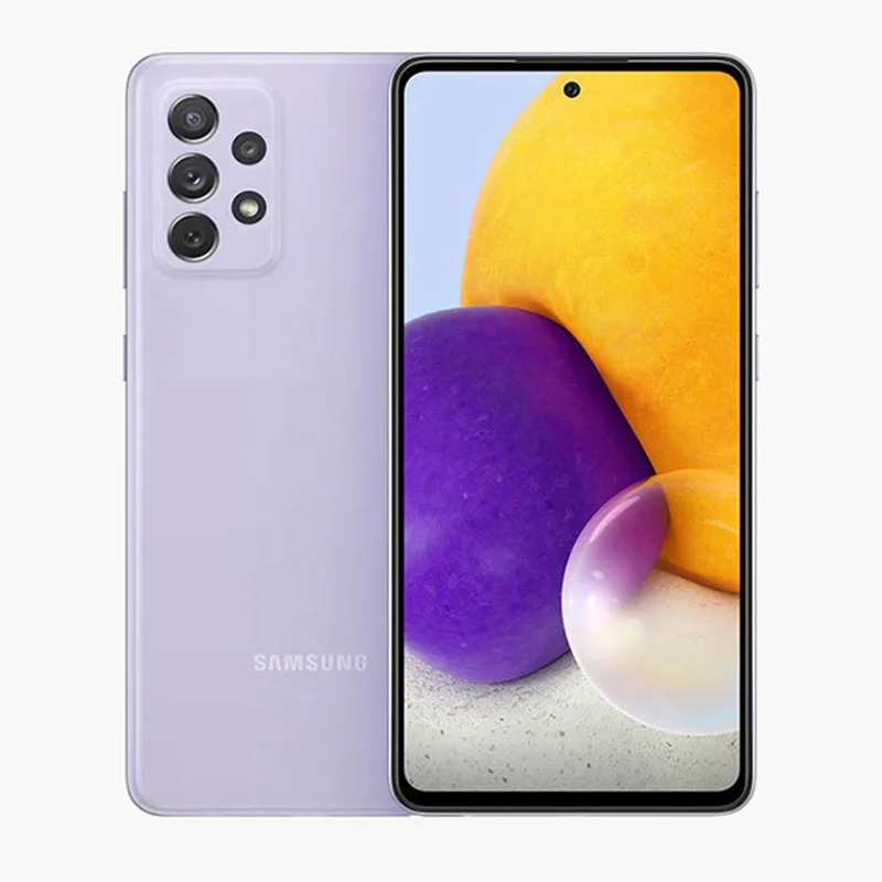 گوشی موبایل سامسونگ گلکسی A72 ظرفیت 128 و 8 گیگابایت رم با 18 ماه گارانتی