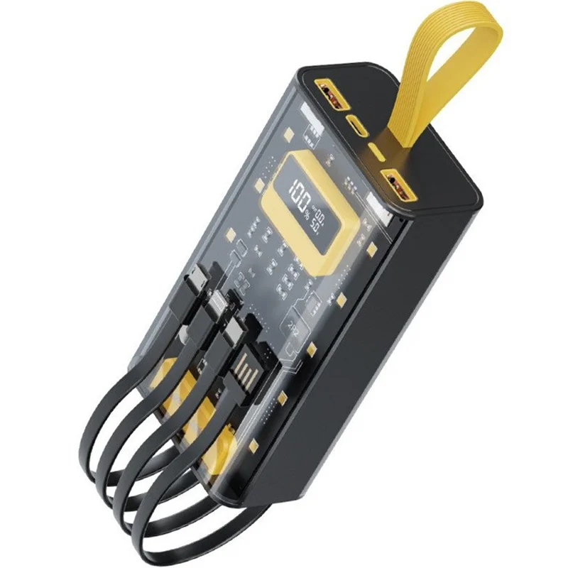 پاوربانک گرین لاین مدل Transparent Pro ظرفیت 20000 میلیآمپر