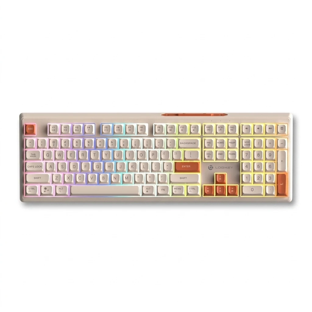 کیبورد بی سیم گیمینگ لاجی‌کی مدل K330CW