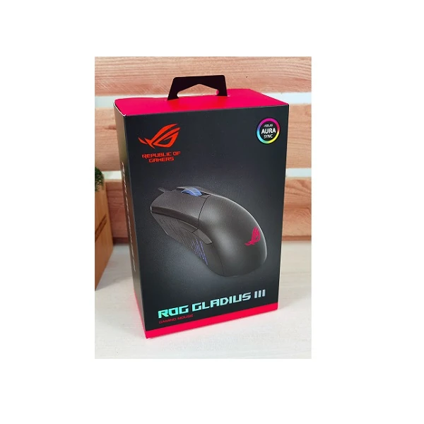 ماوس گیمینگ با سیم ایسوس مدل ROG Gladius III