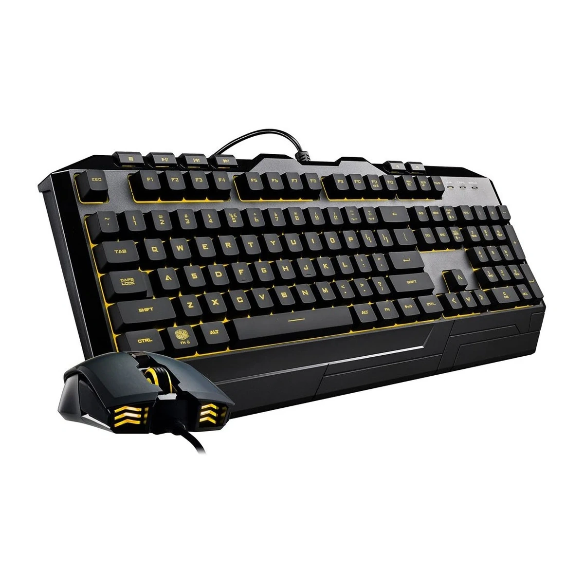 کیبورد و ماوس گیمینگ کولر مستر مدل Devastator 3 RGB